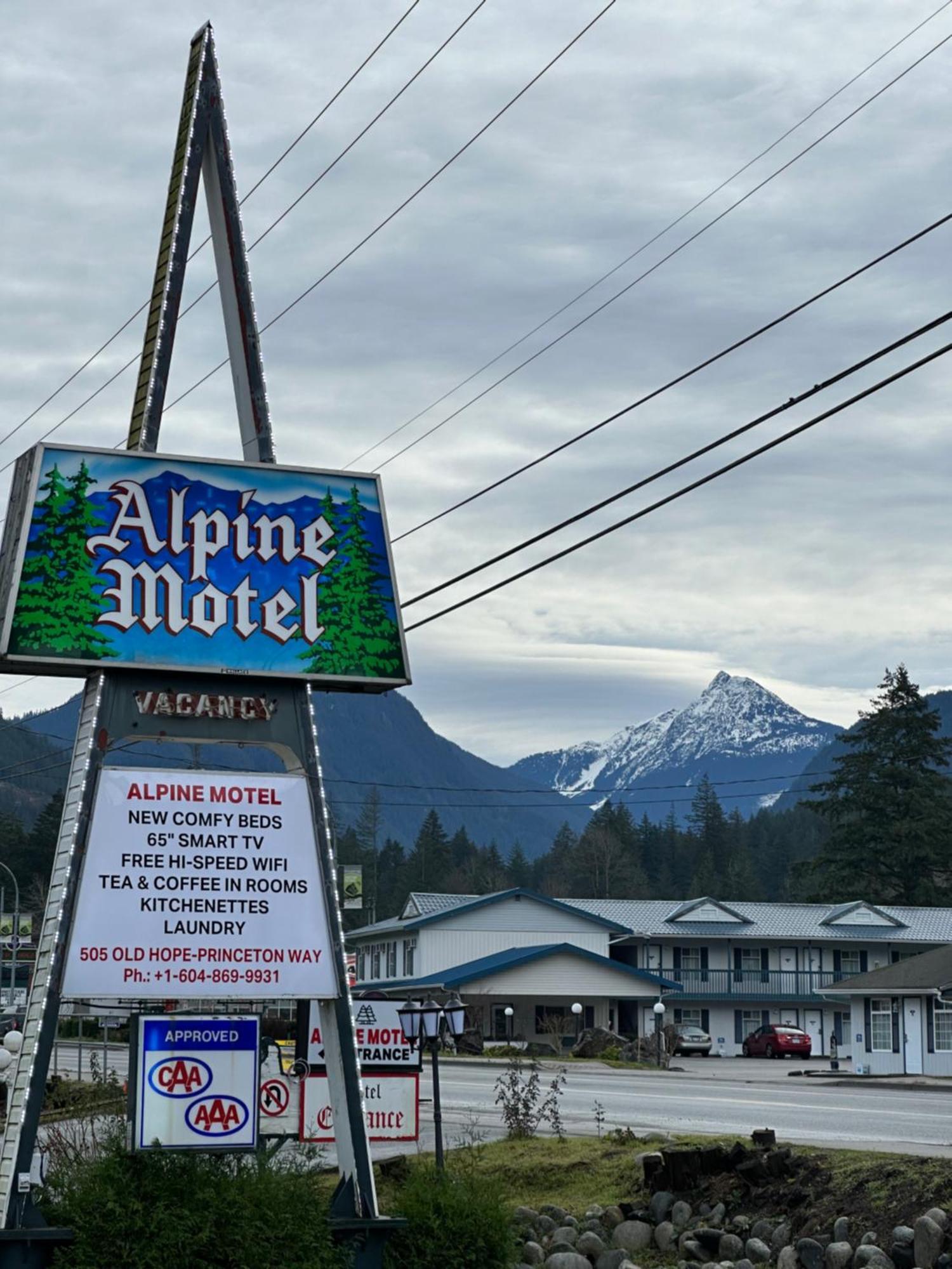 Alpine Motel Hope Luaran gambar
